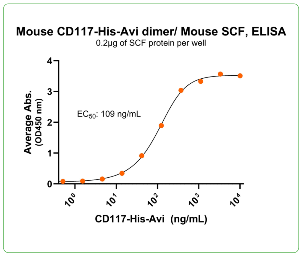 CD117 his tag mouse ligand binding
