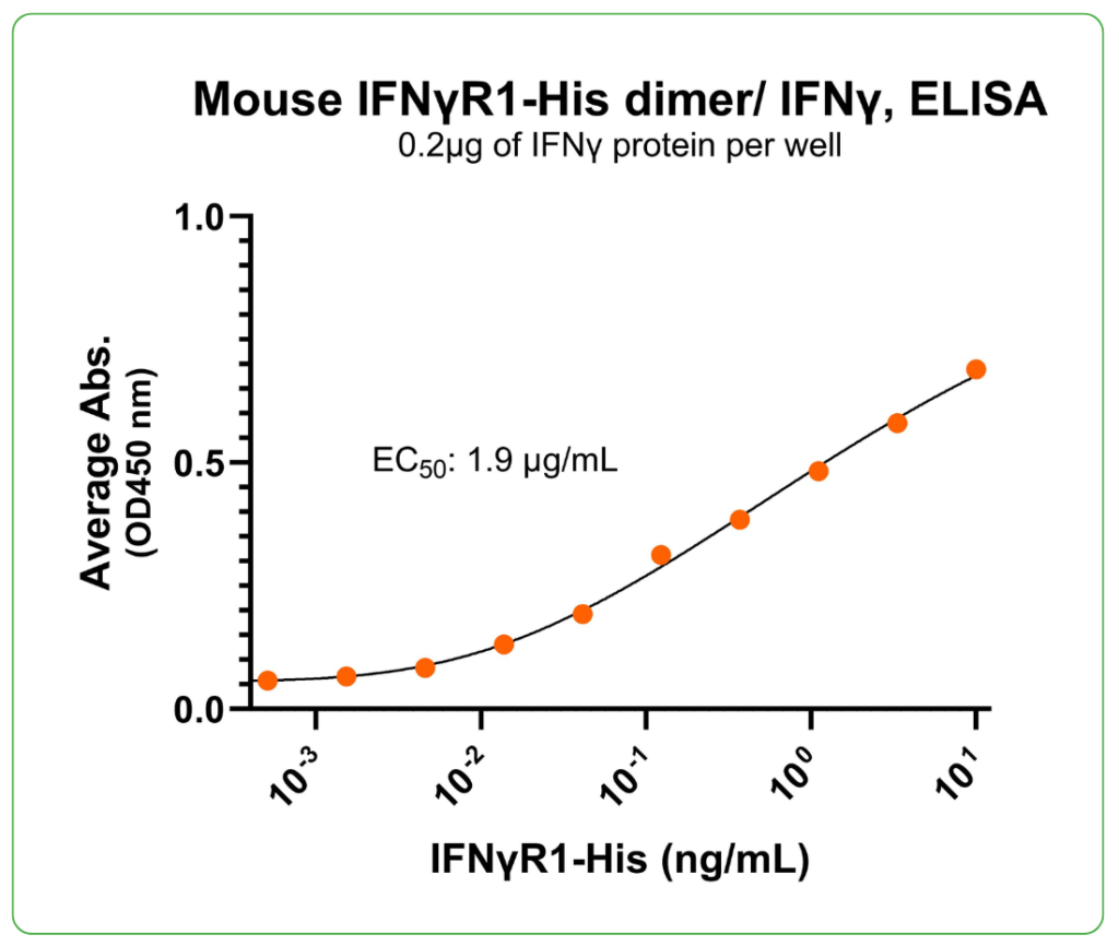 mouse ifngr1 protein his ligand binding